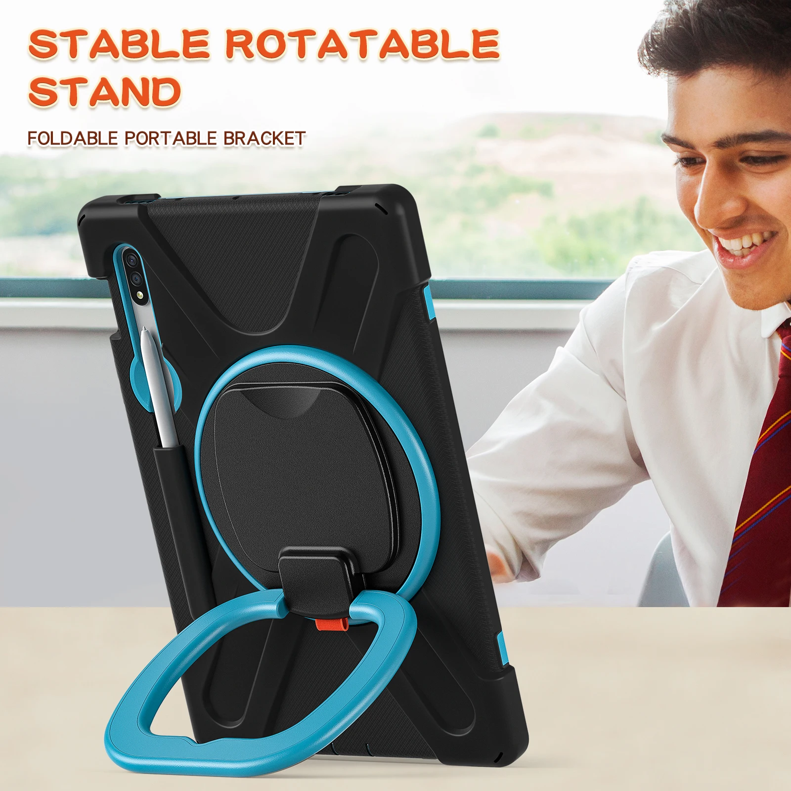 for samsung galaxy tab s7 plus fe case magnetic stand cover with pencil holder for galaxy tab s6 lite tab a 10 1 a 8 a7 10 4 cas free global shipping