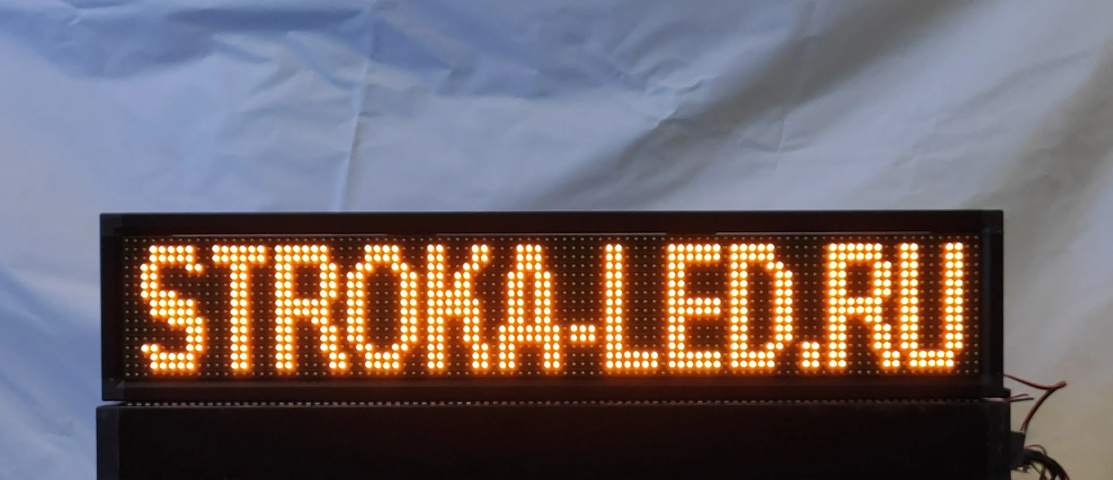 Бегущая строка Led рекламная вывеска/ панель/101х21 | Электронные компоненты и