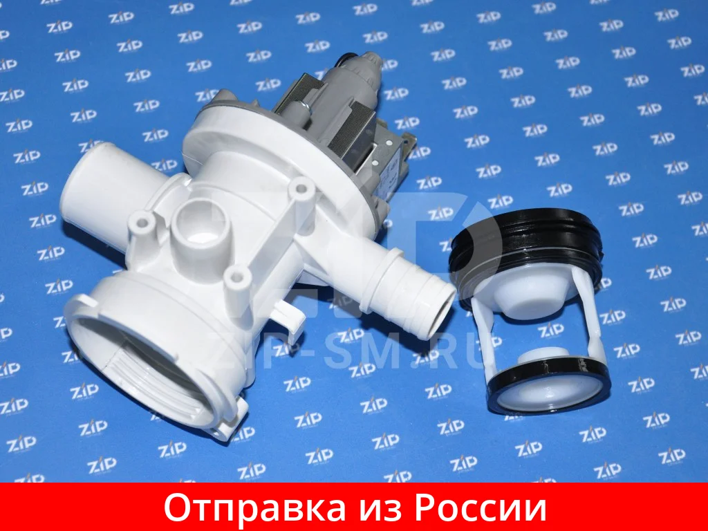 Насос с улиткой в сборе стиральной машины SAMSUNG зам. DC90-11110K 10ma55 | Бытовая техника