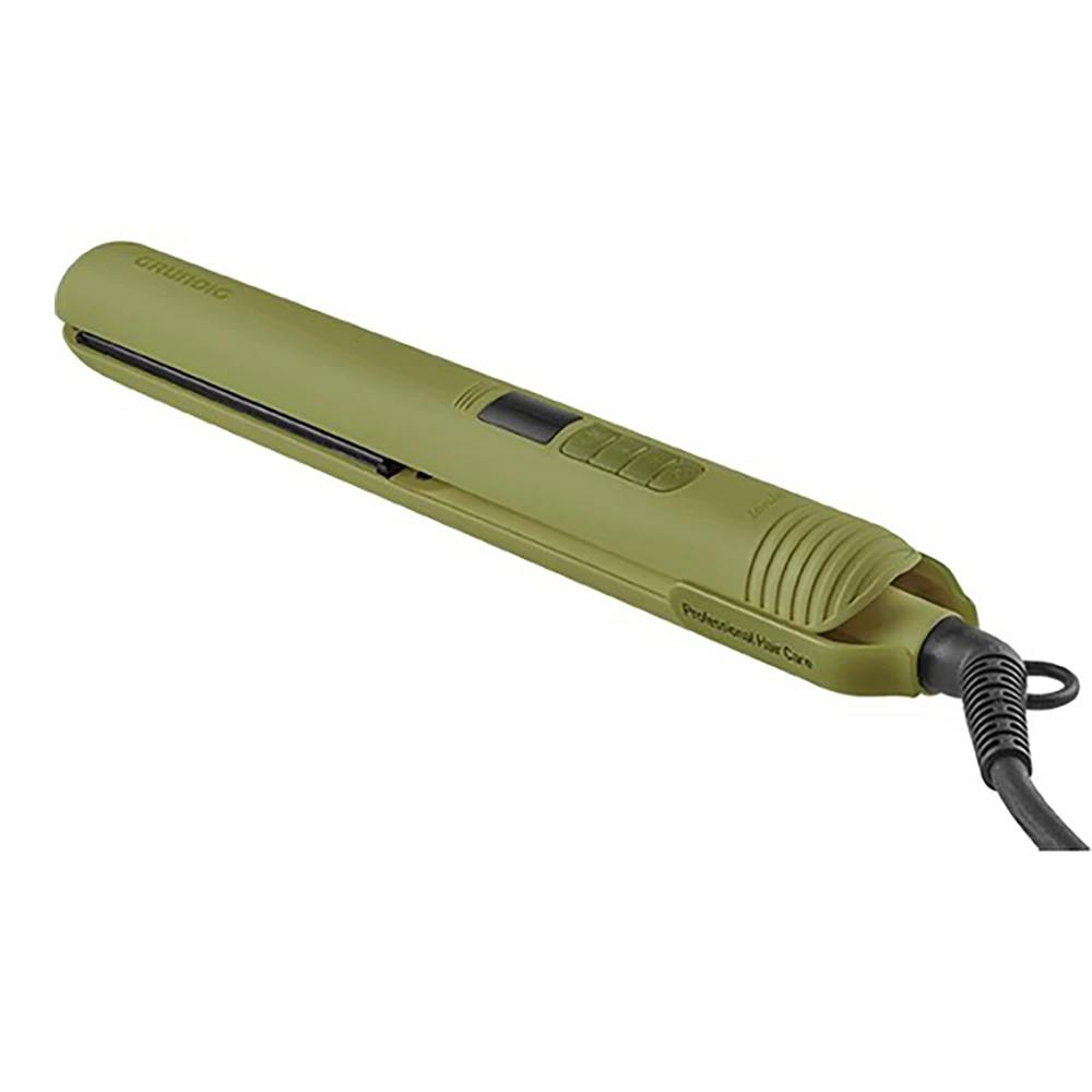 

Grundig Botanika Rosemary Oil Coated Plate Ionic Hair Straightener, For Hair, Auto Power Off, Fast Warming,Heating Cap