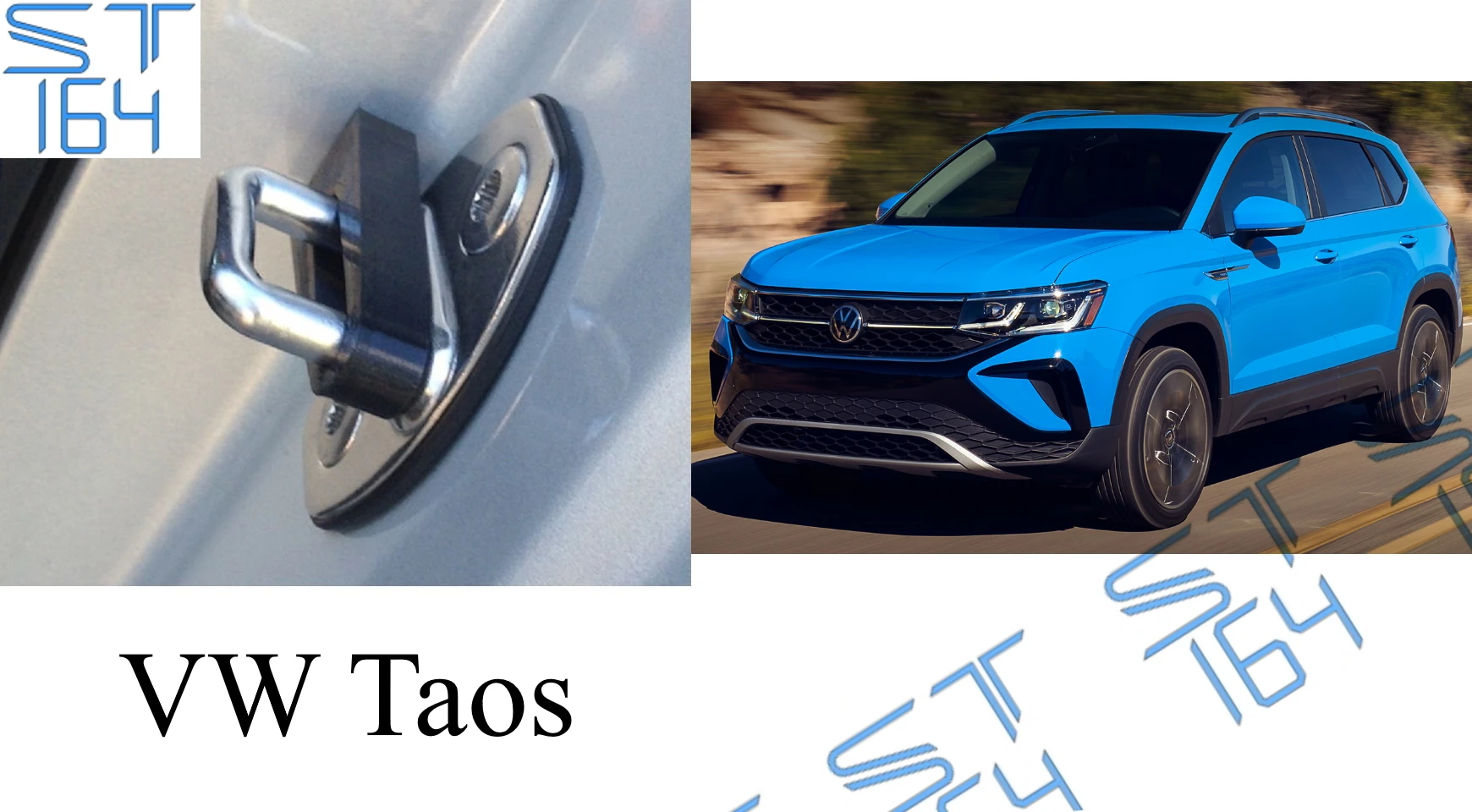 Демпферы замков дверей VW Taos