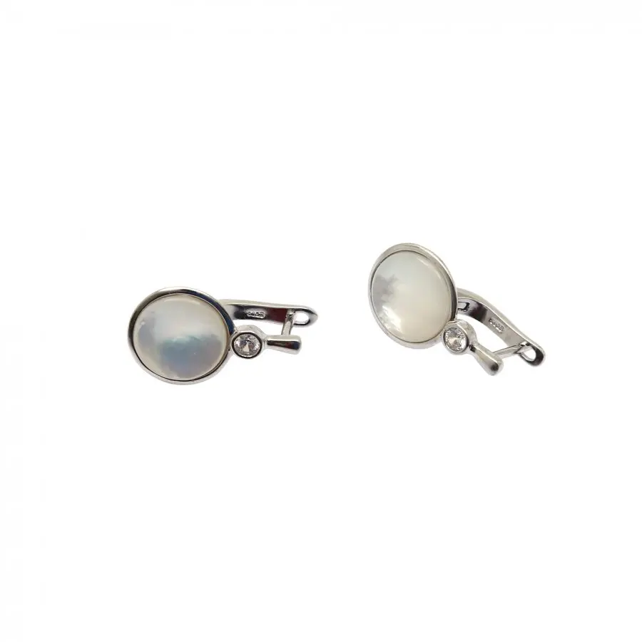 

Dainty Minimal Pearl Earrings 925 Sterling Silver