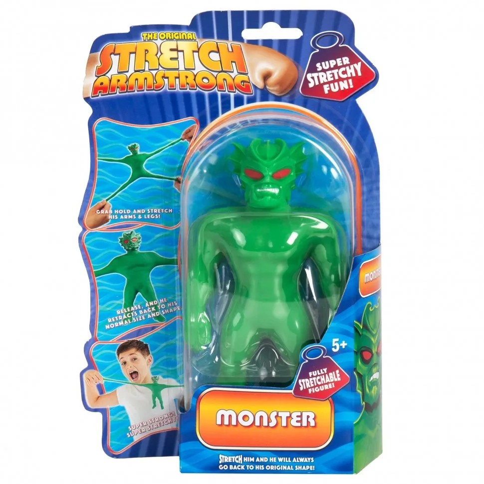 Фигурка Stretch Armstrong Мини Монстр тянущаяся 35375 | Игрушки и хобби