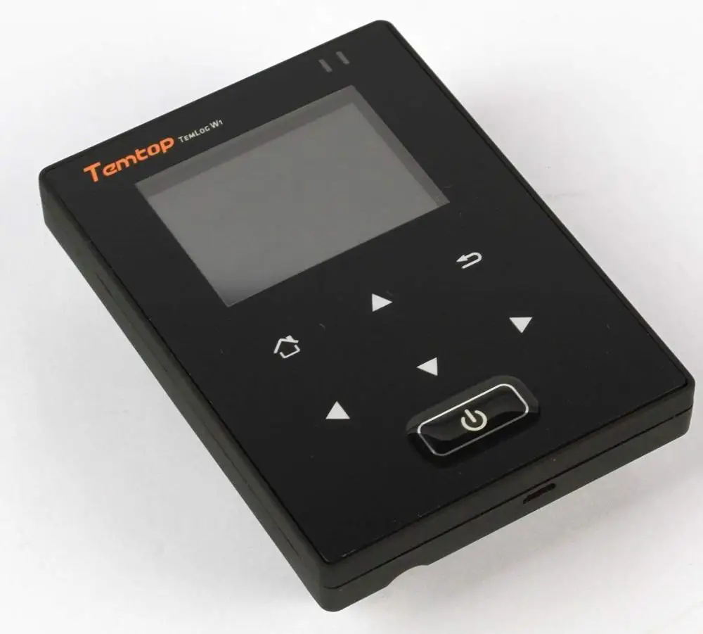 Temtop TEMLOG W1 WiFi интеллектуальные двойные датчики температуры регистратор данных