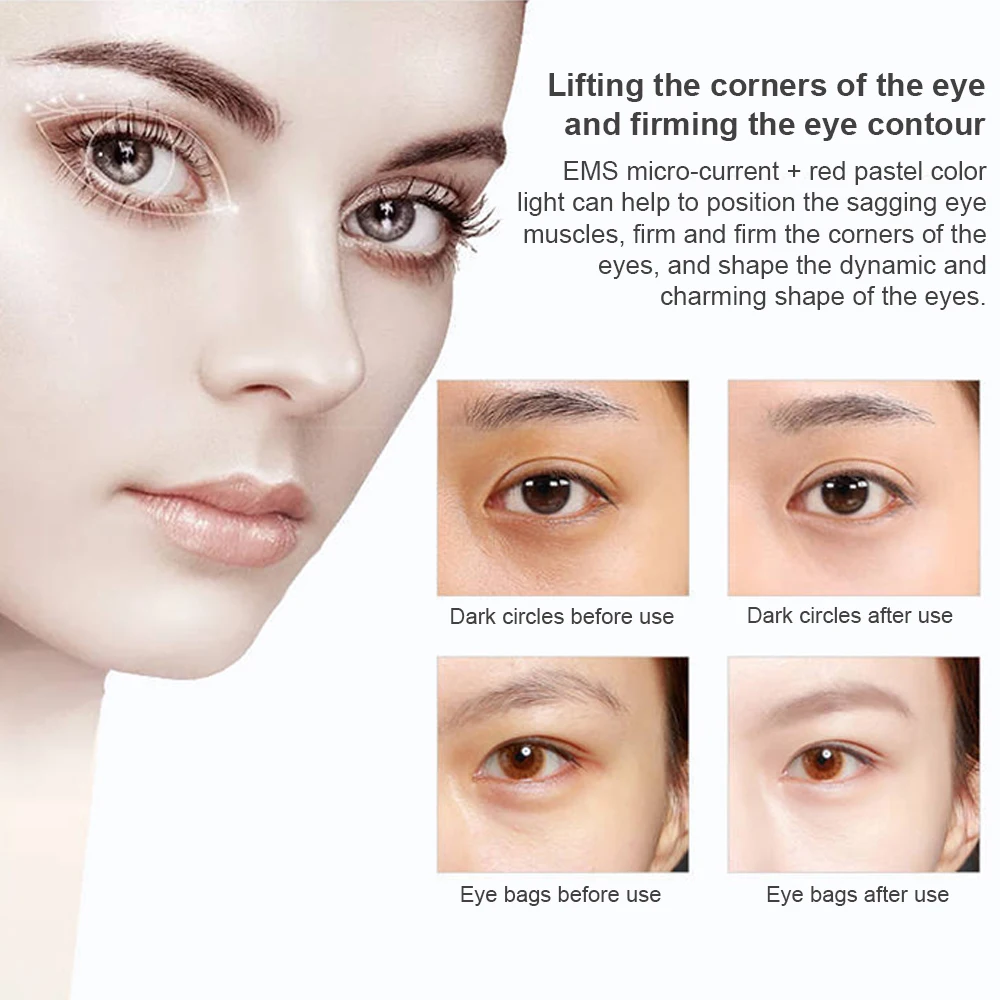 Мини Портативная Массажная ручка мини вибратор для глаз сенсорный косметический