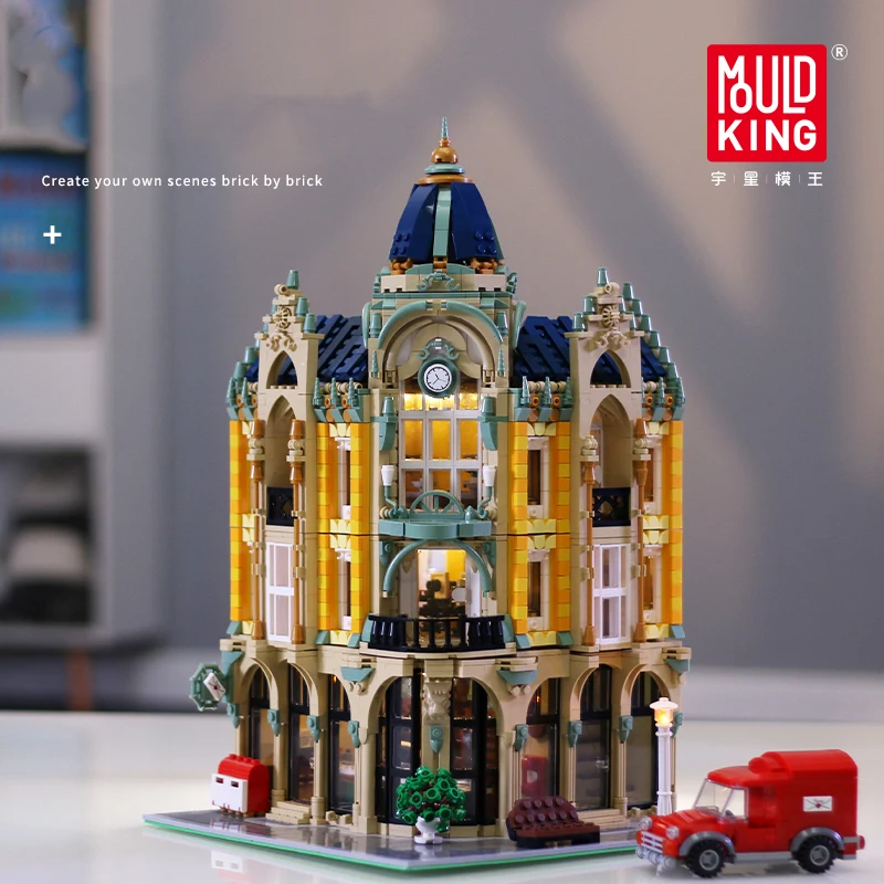 Конструктор MOC Creator Expert сделай сам уличный вид светодиодсветильник ка