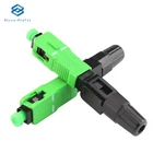 100 шт., адаптер для быстрой передачи оптических волокон