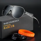 Мужские и женские солнцезащитные очки BARCUR, поляризованные цветные контактные линзы, аксессуар для очков
