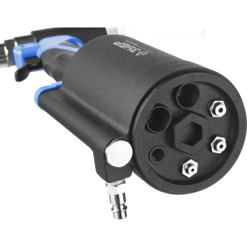 Заклепочник ЗУБР пневматический корпус из композит материал для заклепок нерж