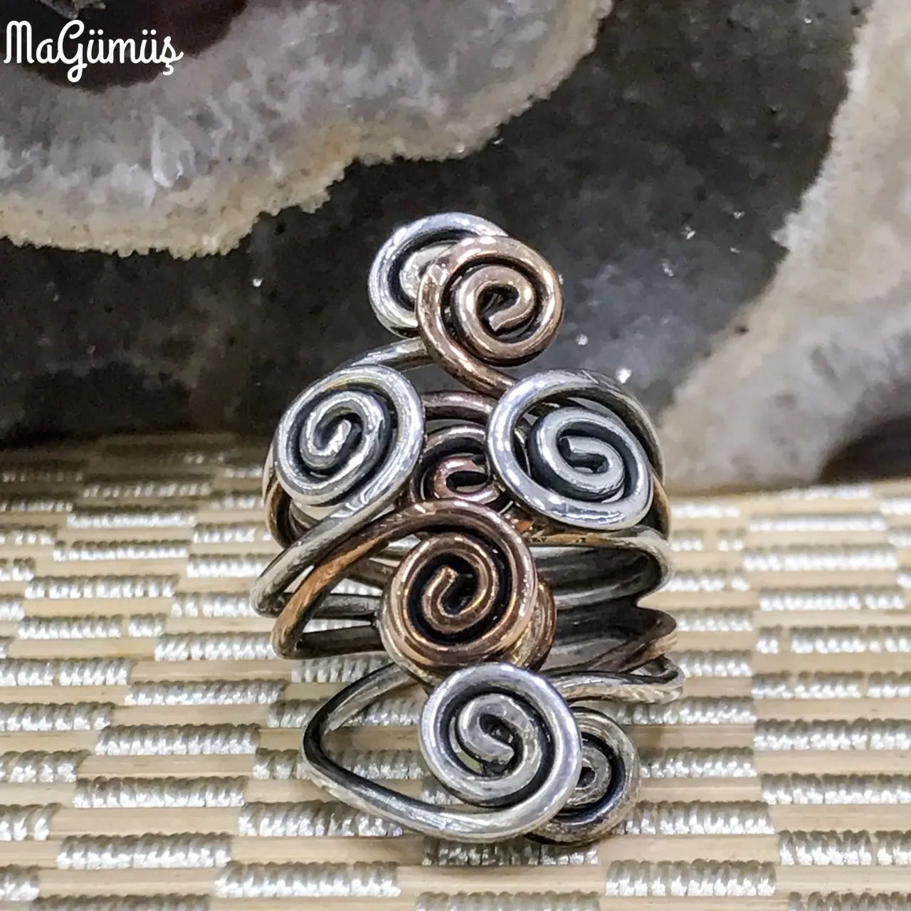 

AUTHENTIC HAND PRODUCTION TAŞSIZ SILVER RING