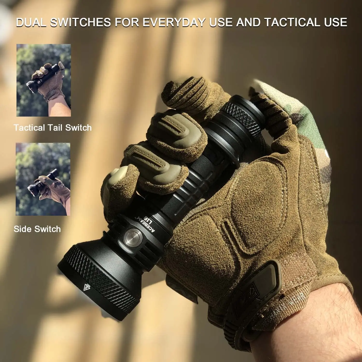 ACEBEAM L18 зеленый охотничий свет 1264 ярдов длинное расстояние бросать 2100 люмен