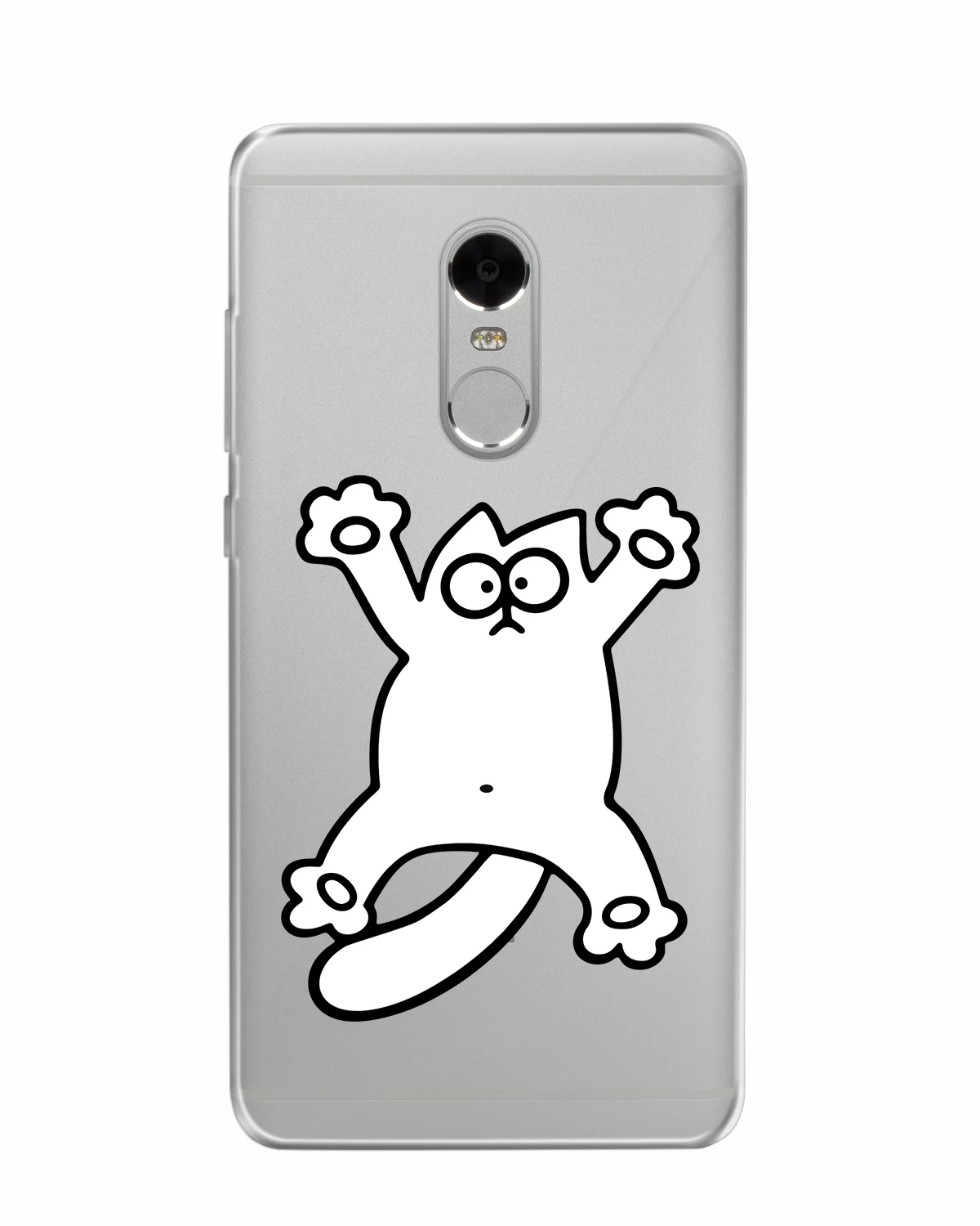 Силиконовый чехол Мобилиус на Xiaomi Redmi Note 4 / 4x рисунок Животные |
