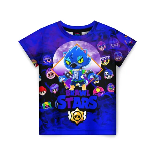 3D BRAWL STARS LEON WOLF