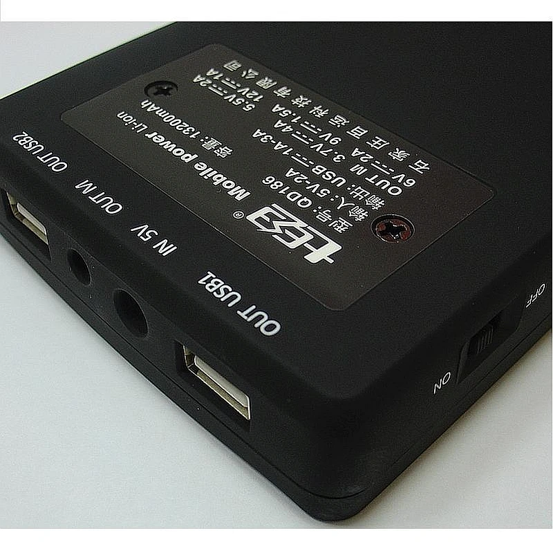 Power Bank QD186 TY на 6 аккумуляторов 18650 выход 5V 5 6V 9V 12V|Внешние аккумуляторы| |