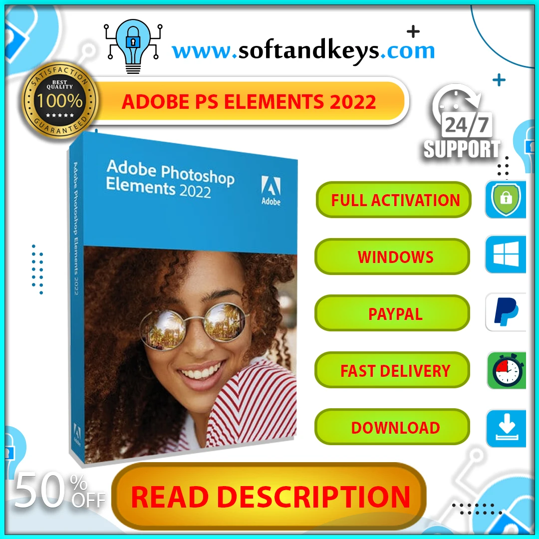 

{Adobe Photoshop Elements 2022 Fast deliveryLifetime Activation}