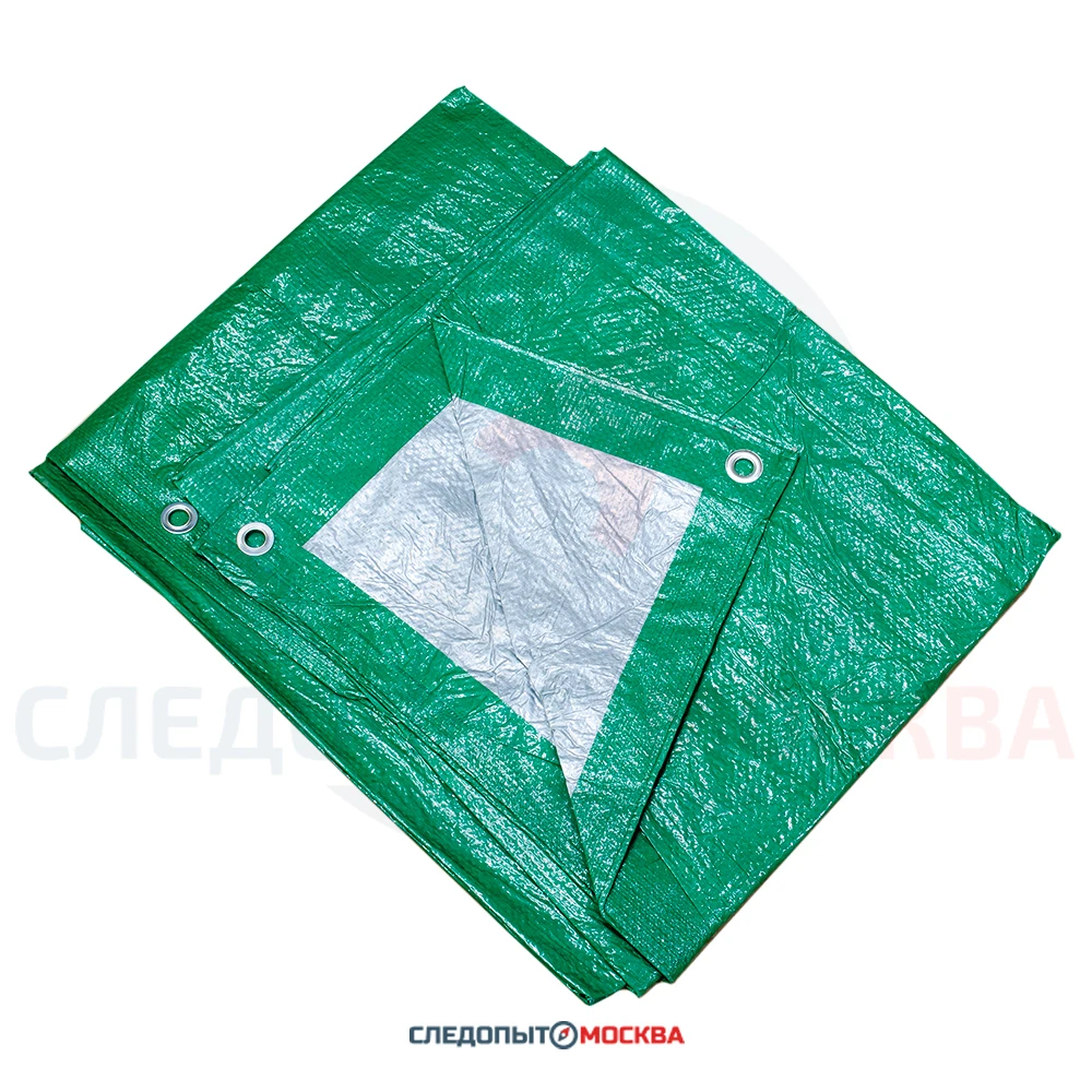 Тент укрывной 4х6 / 4х8 5х6 с люверсами тарпаулин 90 г/м2 эконом