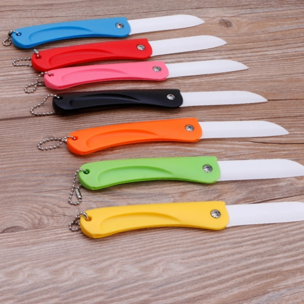 GRANDSHARP керамический складной нож 3 5 дюйма Карманный кухонный для фруктов и овощей