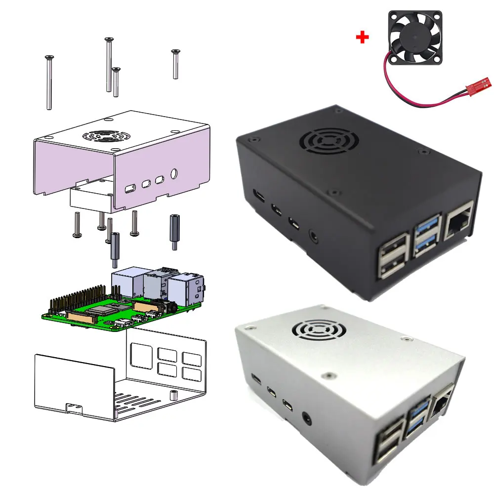 Raspberry Pi 4 Model B Media Center Kit M4B01 4G|Демонстрационные стенды| |