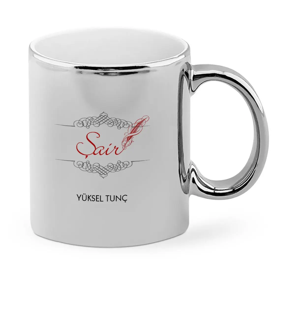 

Персонализированные профессиональные поэта хромированная кружка чашка-1