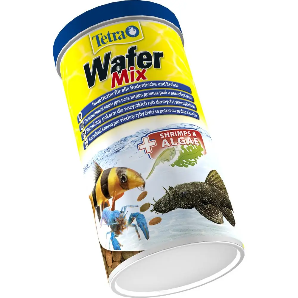 Корм Tetra Wafer Mix 1 л (пластинки) для всех видов донных рыб и ракообразных |