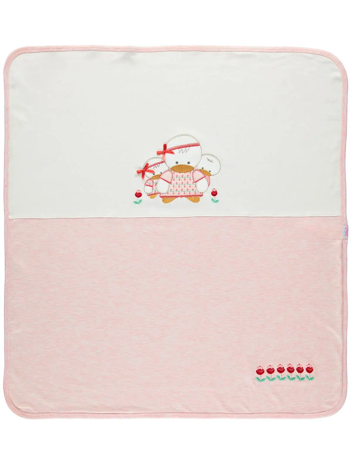 

Civil Baby Girl Combed Cotton Double Layer Blanket 80x90 cm Pink Color 100% Cotton