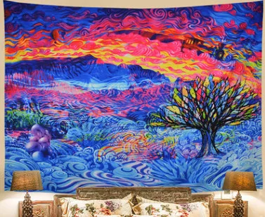 Геометрический абстрактный принт Фон тканевый домашний декор настенная