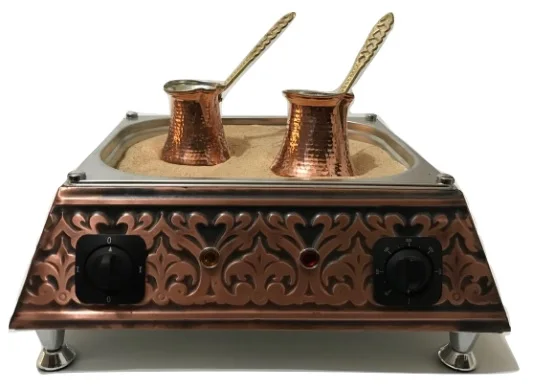 

KUTLU | Coffee Machine | Coffee Maker | Turkish Coffee Machine | Turkish Arabic Ottoman Copper Hot Sand Coffee Maker
