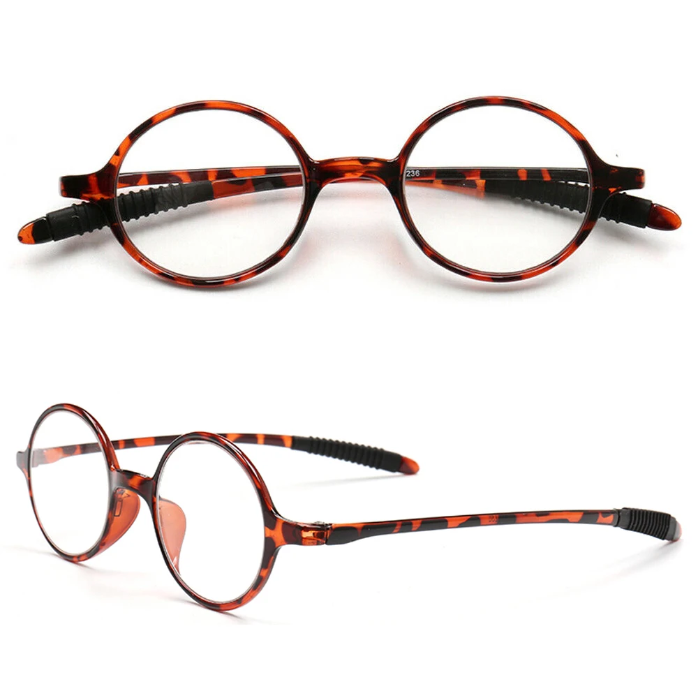 

Round Retro Reading Glasses 1.0 1.5 2.0 2.5 3.0 3.5 Vintage Lightweight fashion amber clear black Reader Mens Womens LH236
