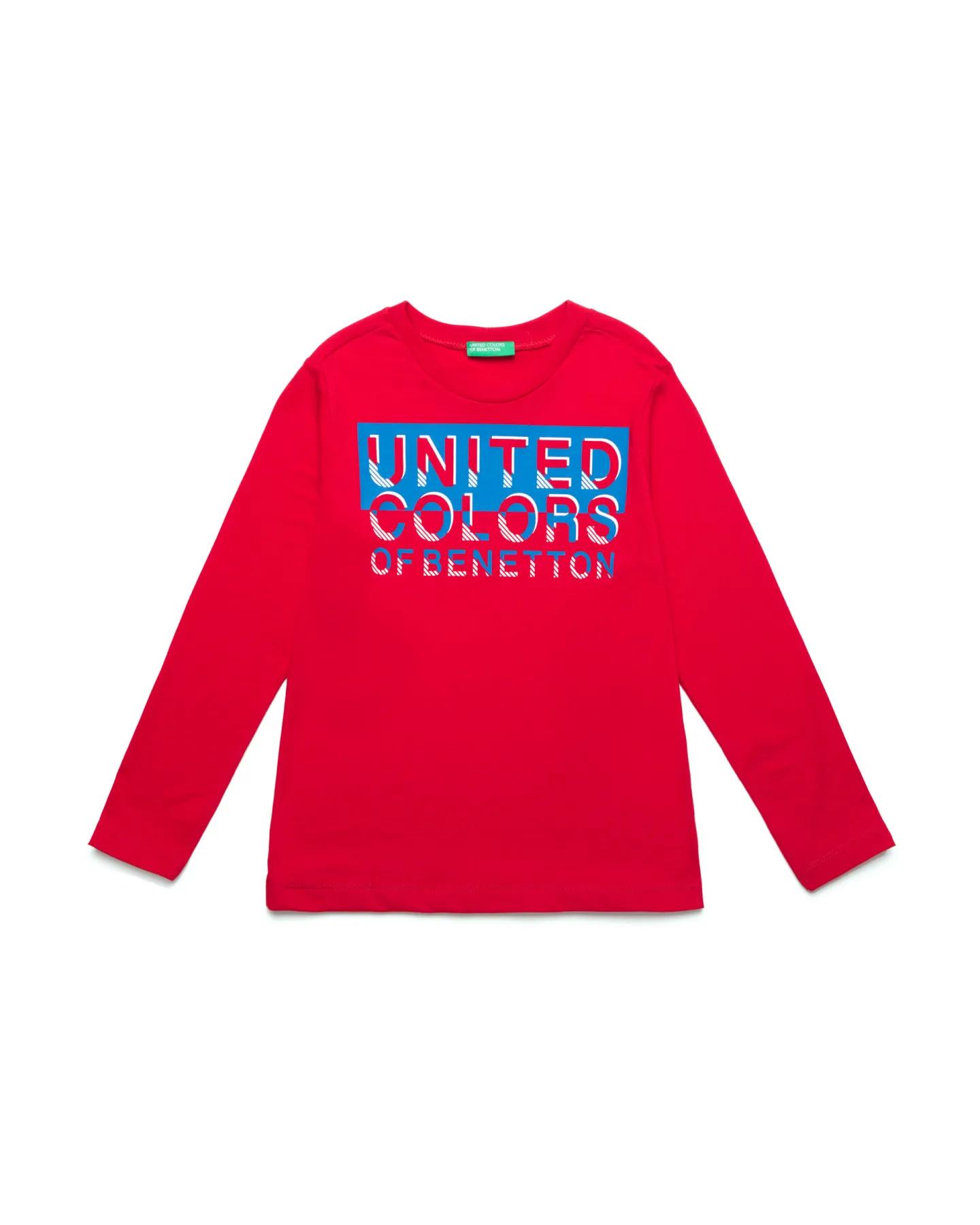 Футболка с лого United Colors of Benetton|Тройники| |