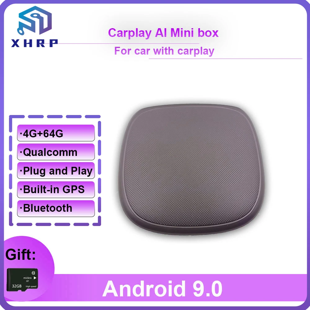 

Carplay ai box android 9,0 Поддержка google play store youtube netfilx watch