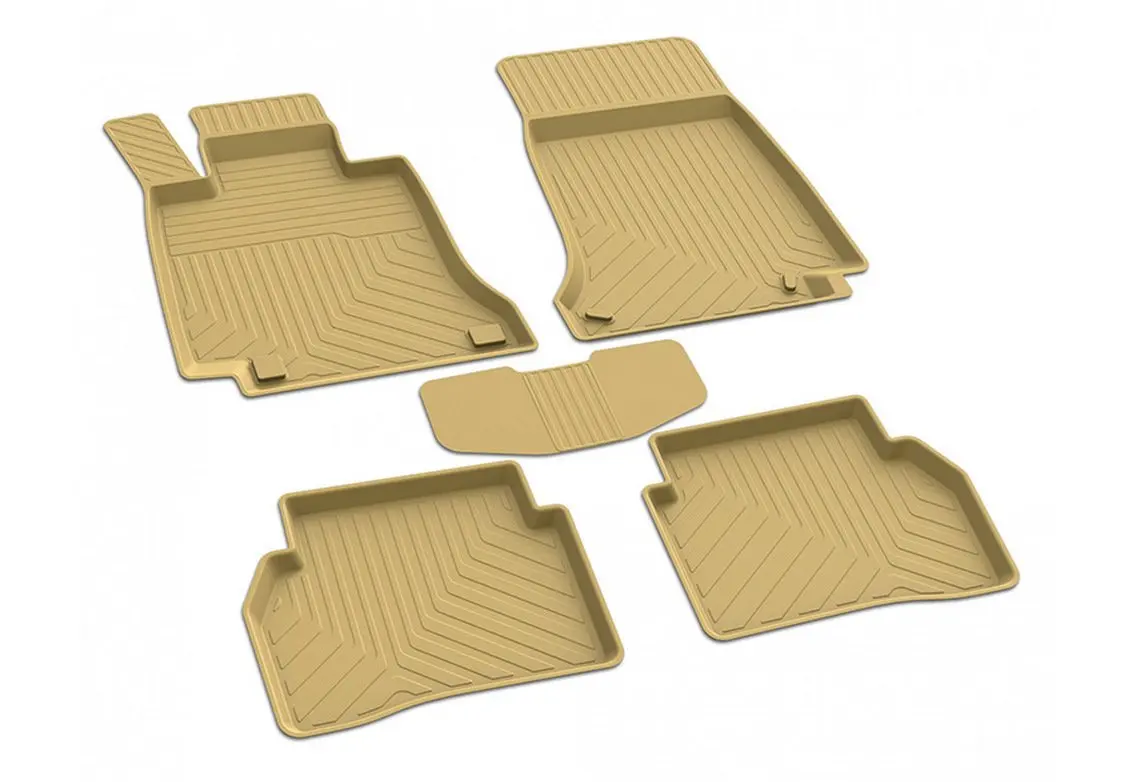 

2015 Mercedes W205 4D Beige Mat and Over