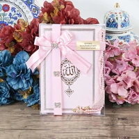 pink thermo leather yasin pearl rosary gift set set free shi%cc%87ppi%cc%87ng