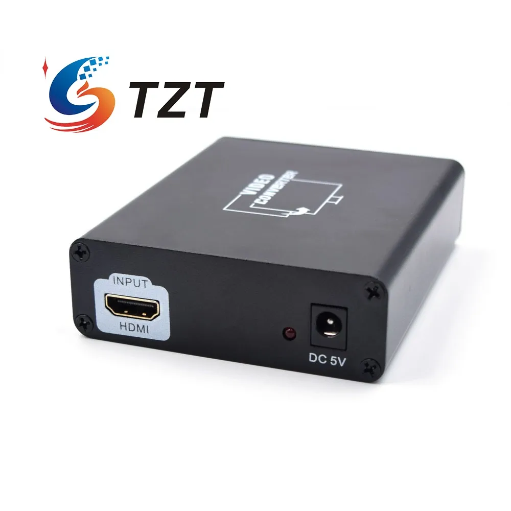 TZT NK-C8 видеоконвертер HDMI-совместимый конвертер на SCART поддерживает сигнал 1080P Гц