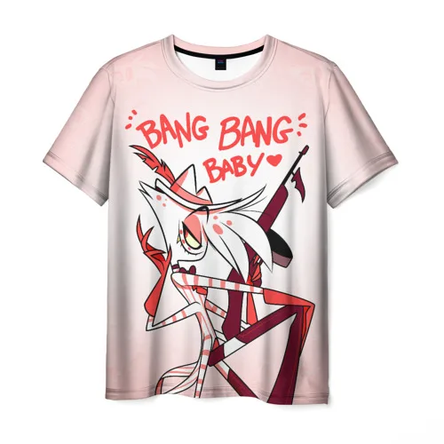 Мужская футболка 3D ОТЕЛЬ ХАЗБИН ЭНДЖЕЛ ДАСТ |