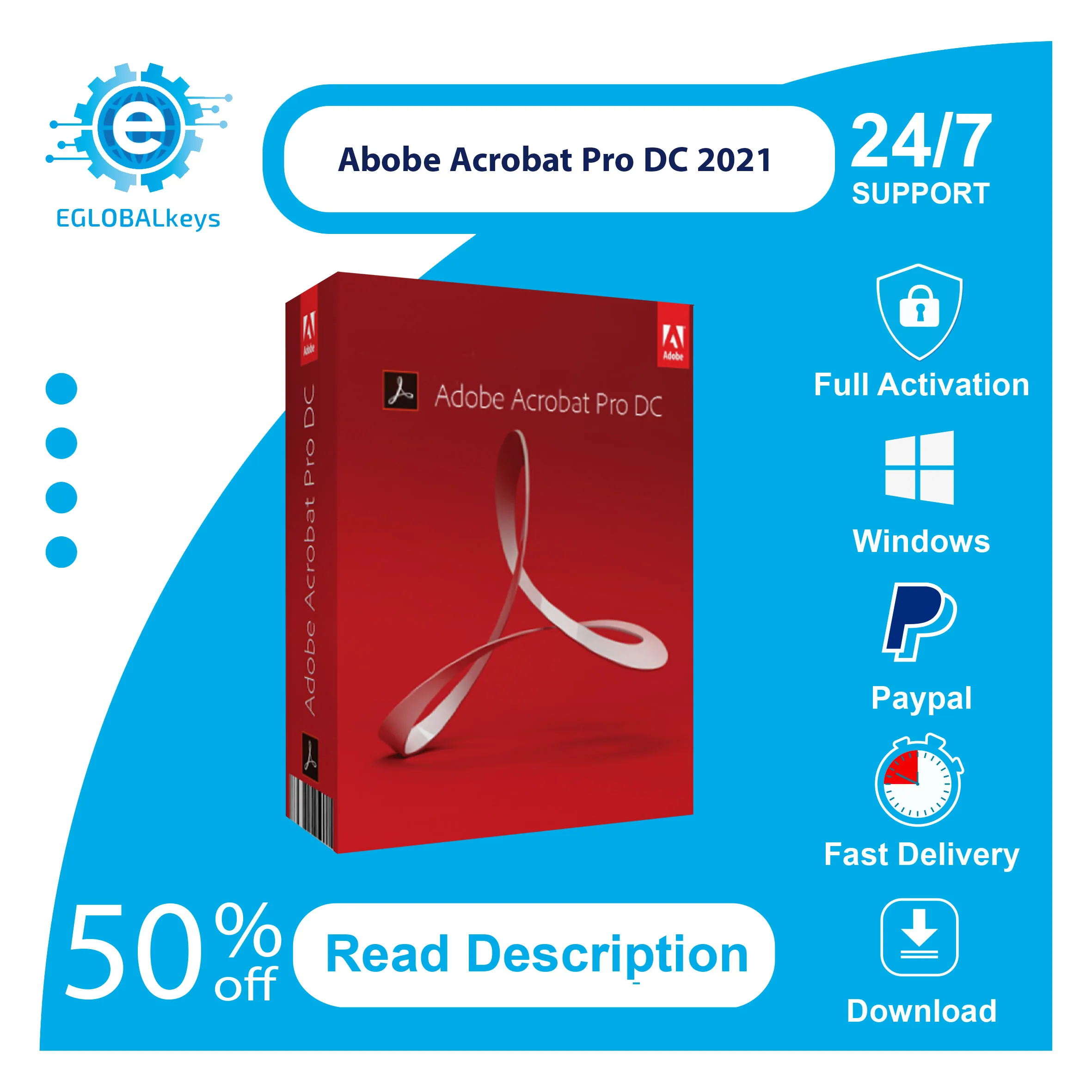 

{Adоbе Acrobat Pro DC 2021Fast deliveryLifetime ActivationWindows }