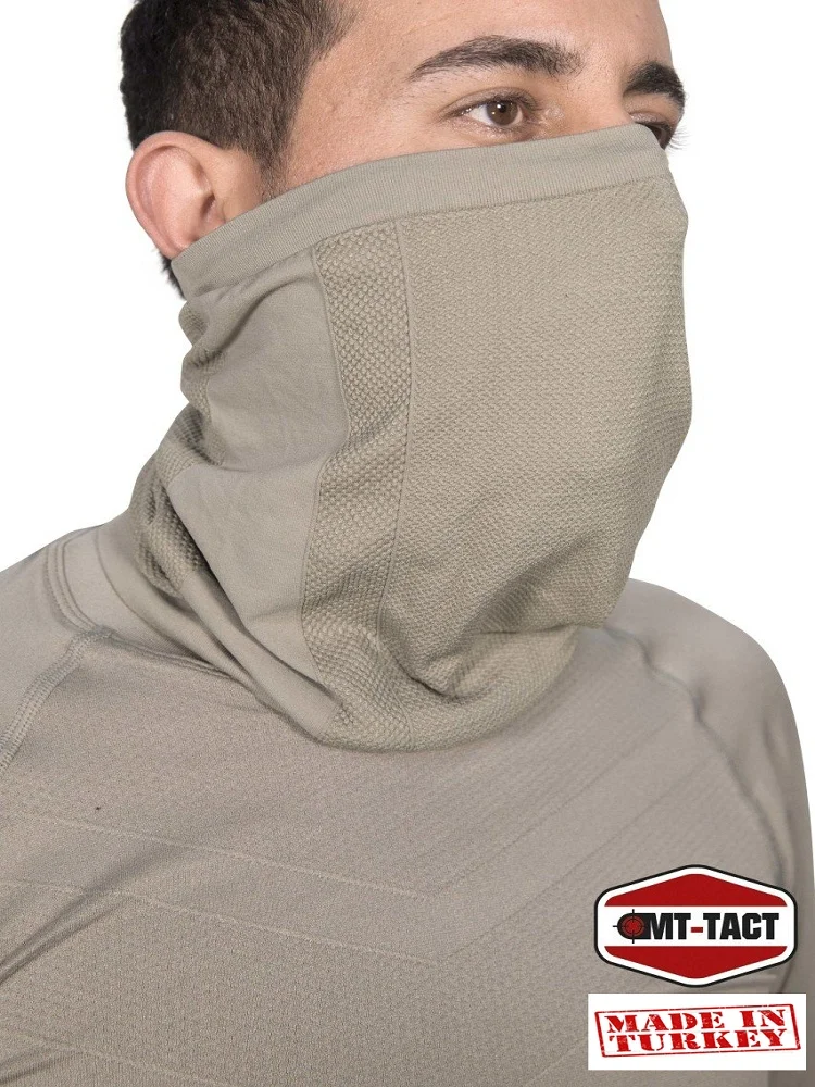 

MT-TACT Headband Winter Fleece Neck Warmer Gaiter Half Face Mask Cold Weather Scarf Hood Snowboard Bicycle Bandana Headwear Men