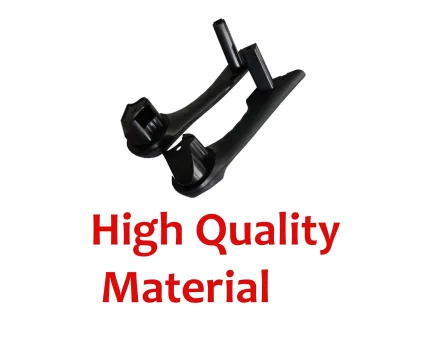 

Черная гладкая поверхность Передняя внутренняя дверная ручка для Renault Megane 2 MK2