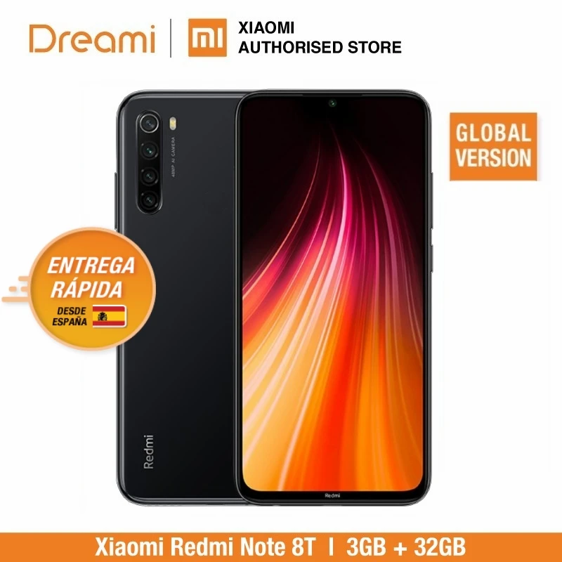 Глобальная версия Xiaomi Redmi Note 8T 32 Гб ROM 3 RAM (официальная Rom) note 8 t note8t note8 Мобильный