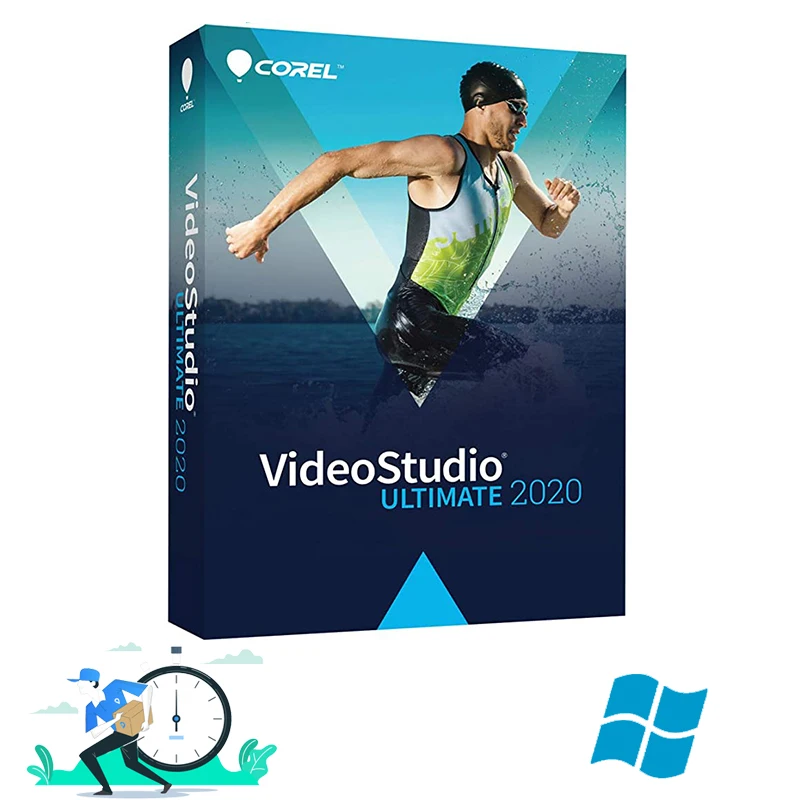 

Corel VideoStudio Ultimate 2020 - Premium - Video & Movie Editing Software - Slideshow Maker, Screen Recorder [PC/Mac Disc]