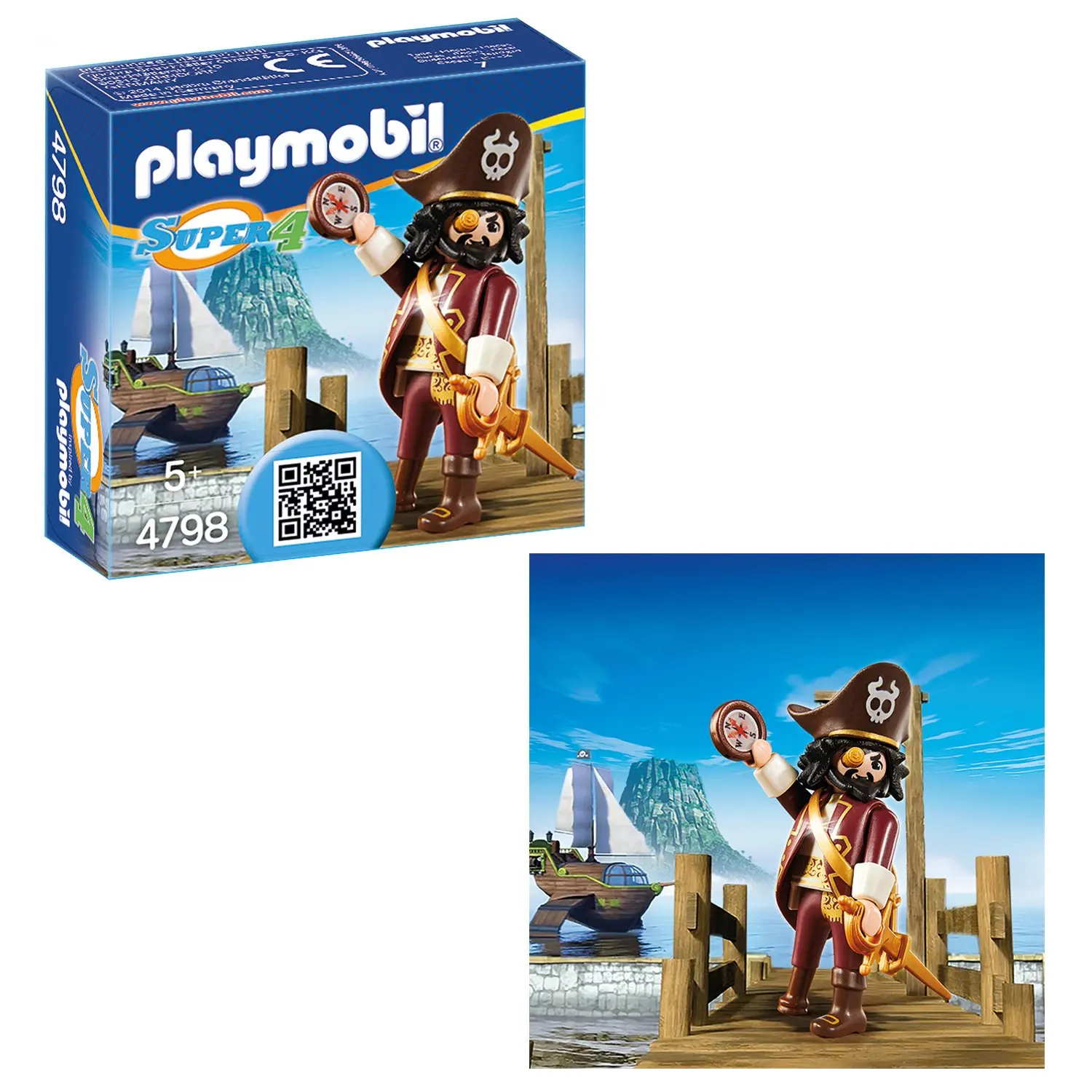 Супер набор Playmobil Акулья борода|Блочные конструкторы| |