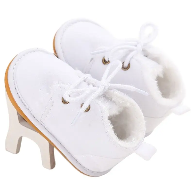 Зимние меховые ботиночки для новорожденных 0-18 месяцев | Мать и ребенок