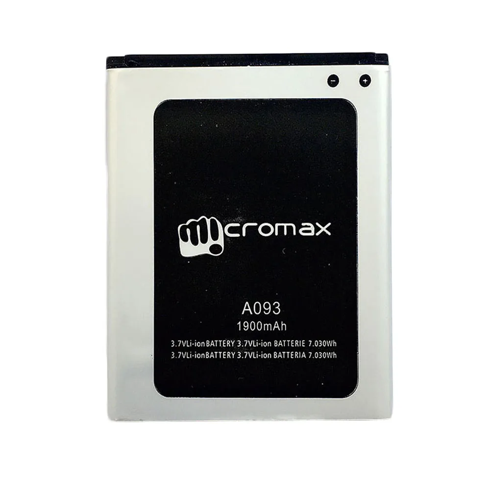 Запасной литий ионный аккумулятор для Micromax A093 мобильный телефон 3 7