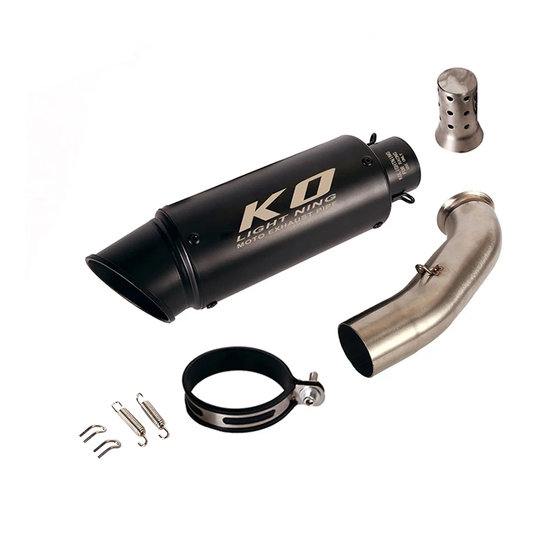 

Выхлопная труба для мотоцикла, 51 мм, среднее соединение, соединение трубы, глушитель, модифицированный глушитель для DUKE 125 250 390 RC390 2017-2020