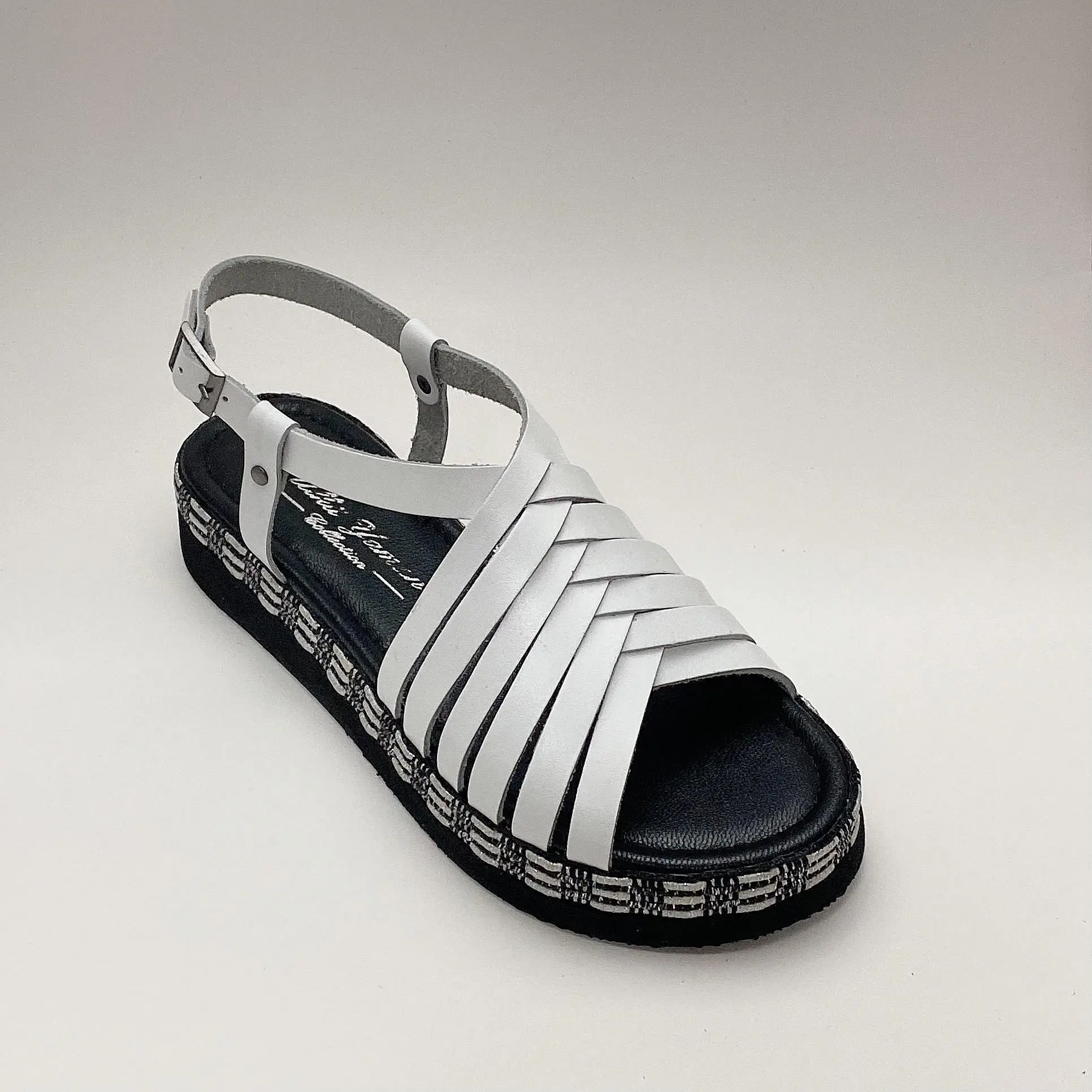 Ülkü Yaman Collection - White Women's Genuine Leather Sandals 2022 Women's Sandals Summer Shoes Models Women's Shoes