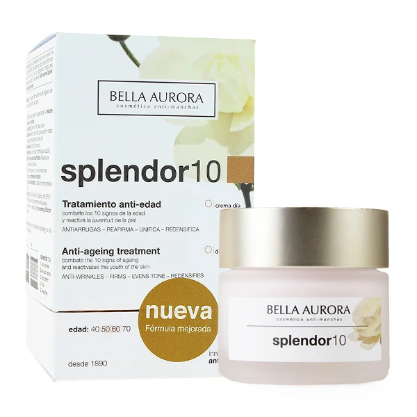 Крем против старения Splendor 10 Bella Aurora Spf 20 (50 мл) |