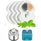 Сменный фильтр с активированным углем для питьевой воды для кошек, заменяемые поролоновые фильтры для домашних животных, собак, квадратный дозатор фонтана