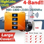 Усилитель сотовой связи 4G B20, 800, 900, 1800, 2100 МГц, 2g, 3g, 4g