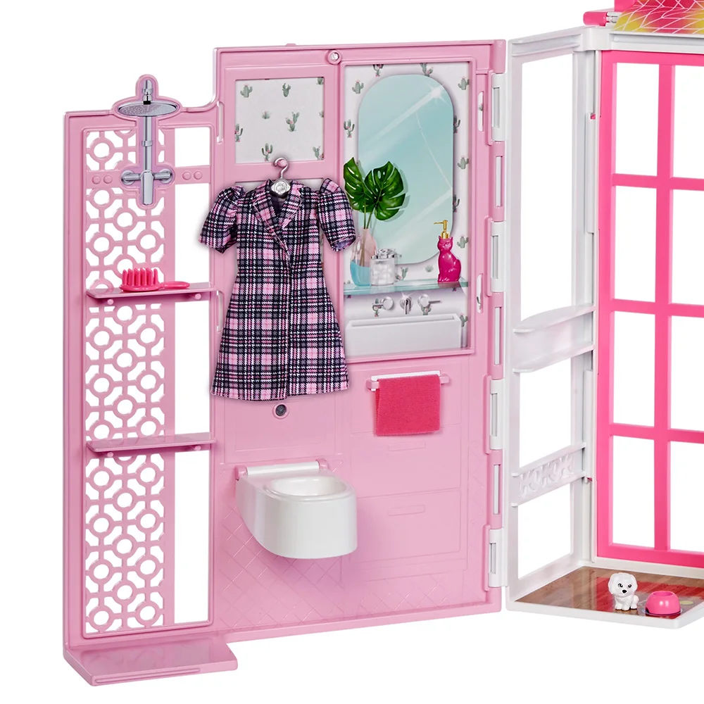 Barbie house portable hotsell