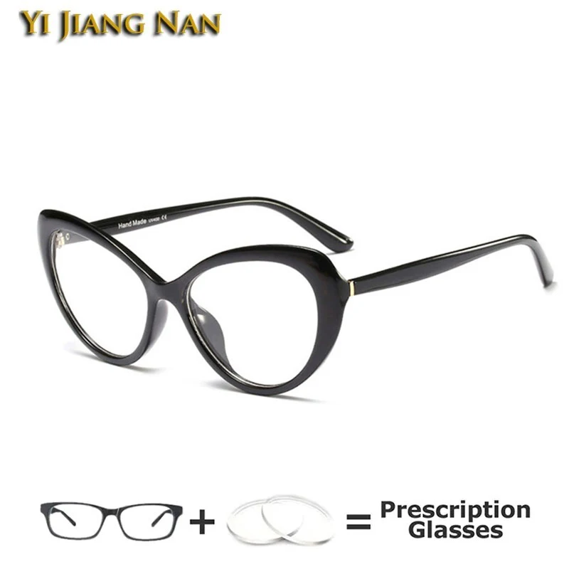 

Prescription Eyeglasses Women Cat Eye Fashion Recipe Glasses Frame Vintage Eyewear Monturas De Lentes Mujer Gafas Spectacles