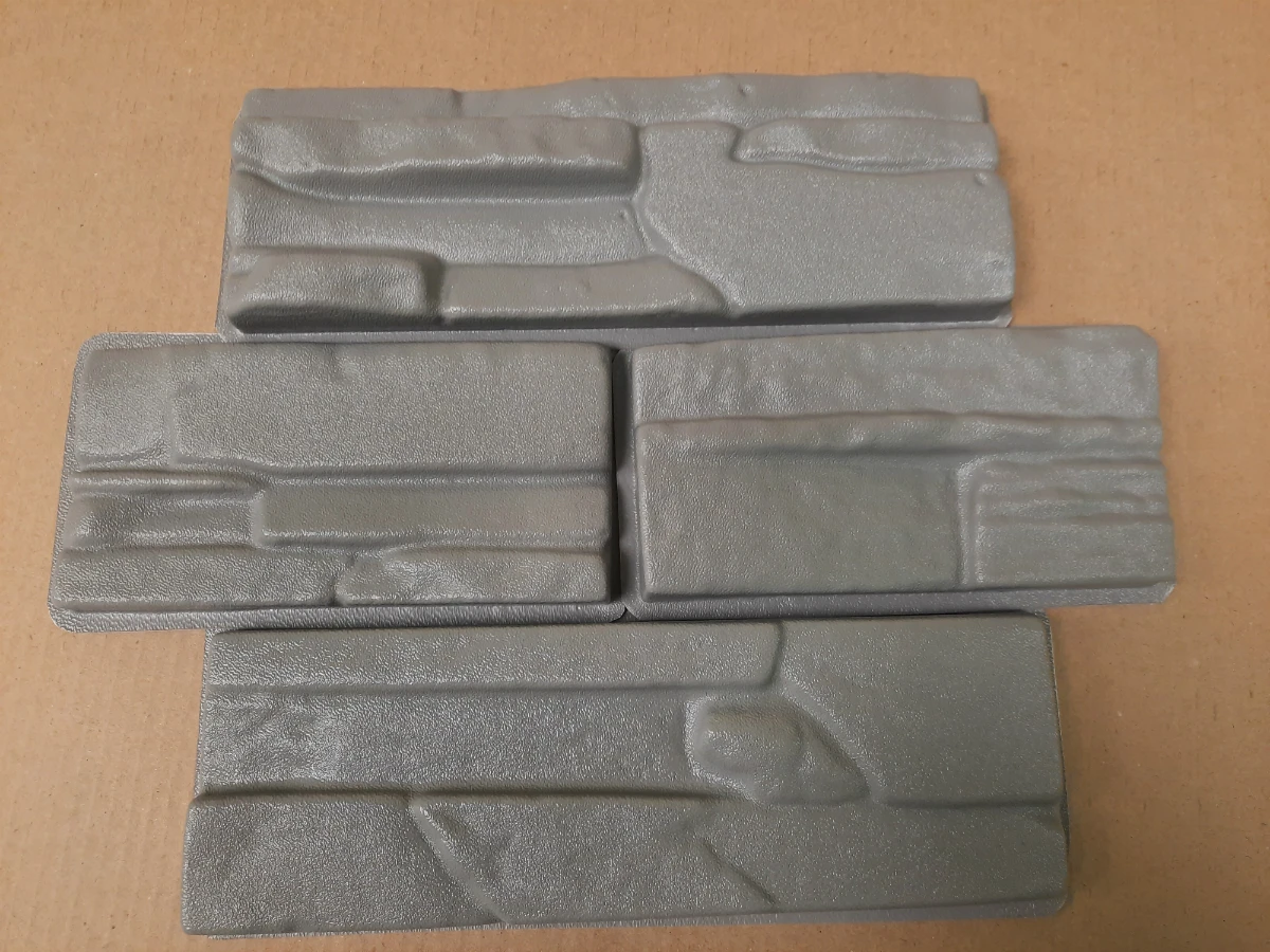 Пластиковые формы для зеркального бетона форма украшения сада стен|stone plastic